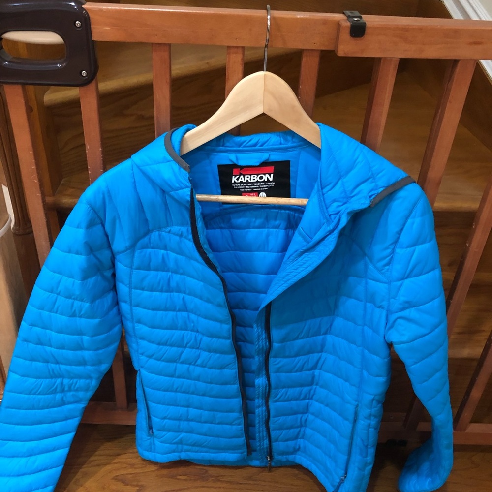 Spring thin puffer jacket